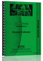 Service Manual for Simplicity VACUUM COLLECTOR Lawn & Garden Tractor
