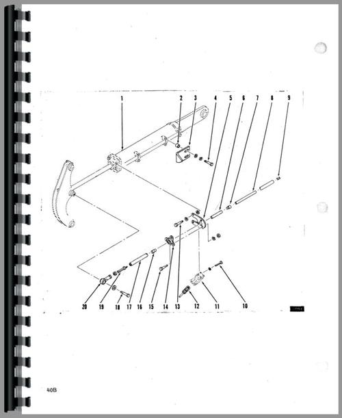 Parts Manual for Trojan 2500 Wheel Loader Sample Page From Manual