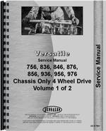 Service Manual for Versatile 756 Tractor