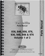 Parts Manual for Versatile 836 Tractor