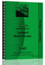 Operators Manual for Wabco D Scraper