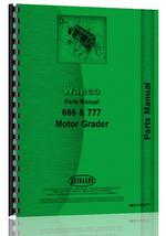 Parts Manual for Wabco 777 Grader