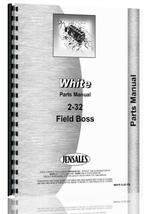 Parts Manual for White 2-32 Tractor