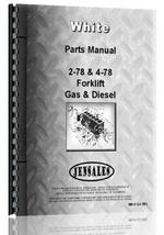 Parts Manual for Oliver 4-78 Forklift