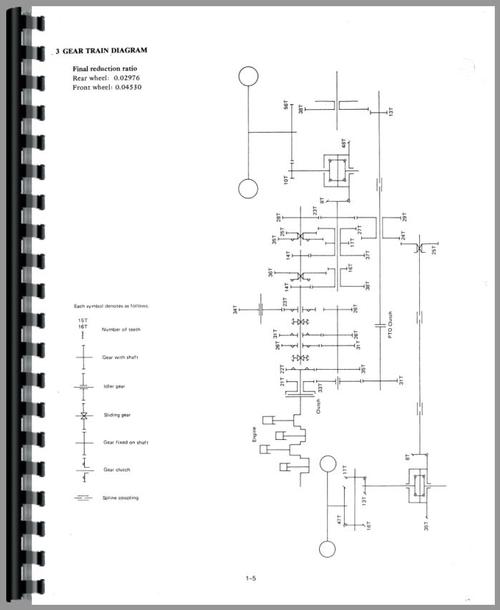 Service Manual for White 37 Field Boss Tractor Sample Page From Manual