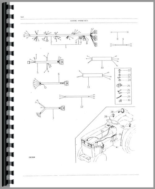 Parts Manual for White 2-35 Tractor Sample Page From Manual