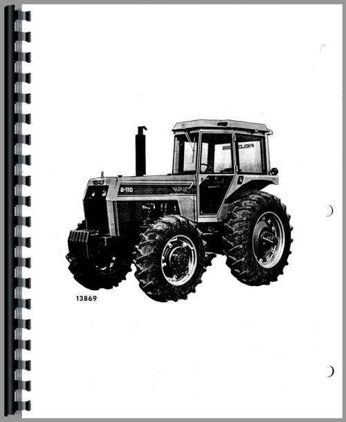 Operators Manual for White 2-110 Tractor Sample Page From Manual