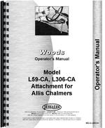 Operators Manual for Woods L306 Mower Attachment