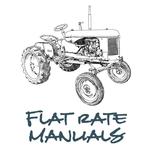 Flat Rate Manual for Ford All Tractor