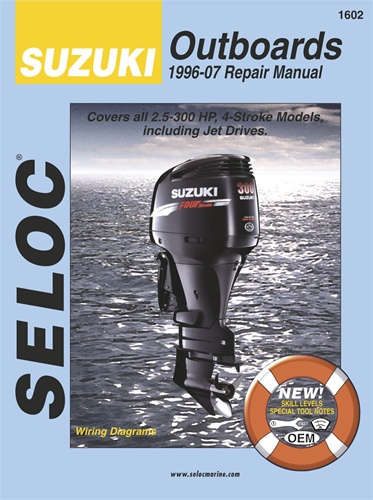 Suzuki Outboard Manuals | Service, Shop and Repair Manual for 1996-2007