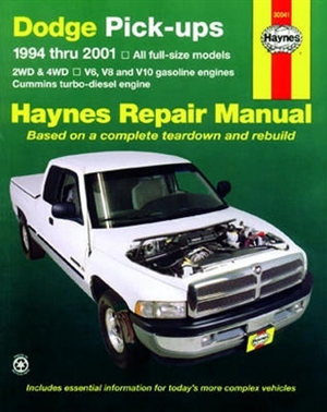 Service manual [1994 2002 Dodge Full Size] - 1994 2002 ...