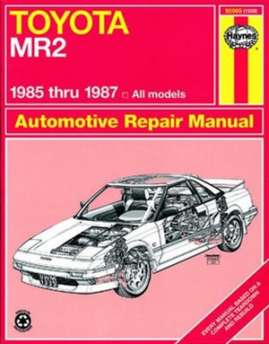 Repair Manual-GT Haynes 92065 fits 1985 Toyota MR2