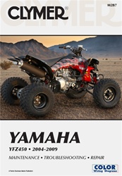 Clymer Yamaha YFZ450 Repair Manual