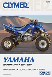 Clymer Yamaha Raptor 700 Repair Manual