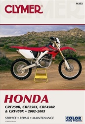 Honda CRF250R, CRF250X, CRF450R, CRF450X Manual