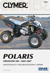 Clymer Polaris Predator 500 Repair Manual